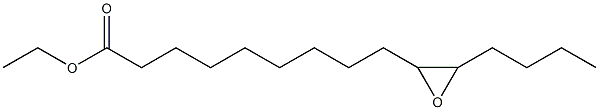 10,11-Epoxypentadecanoic acid ethyl ester Struktur