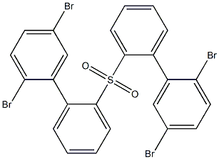 2,5-Dibromophenylphenyl sulfone Struktur