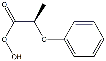 [R,(+)]-2-Phenoxyperoxypropionic acid Struktur