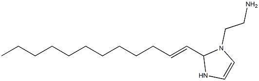 1-(2-Aminoethyl)-2-(1-dodecenyl)-4-imidazoline Struktur