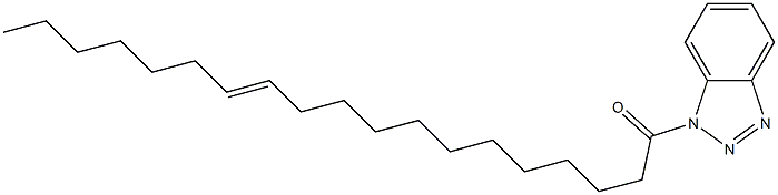 1-(12-Nonadecenoyl)-1H-benzotriazole Struktur