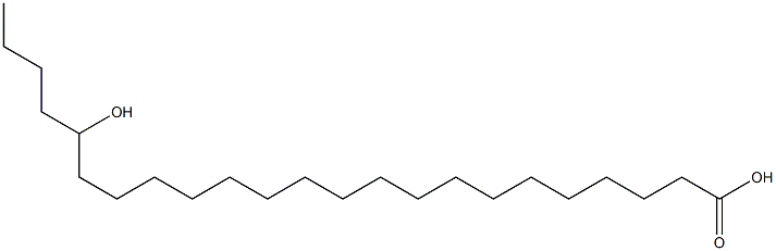 19-Hydroxytricosanoic acid Struktur