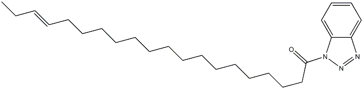 1-(17-Icosenoyl)-1H-benzotriazole Struktur