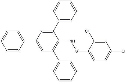 N-(2,4-Dichlorophenylthio)-5'-phenyl-1,1':3',1''-terbenzene-2'-amine Struktur