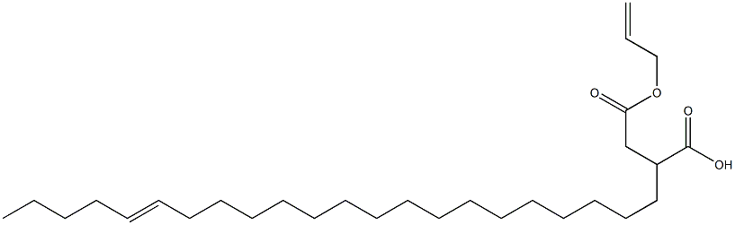 2-(17-Docosenyl)succinic acid 1-hydrogen 4-allyl ester Struktur