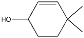 4,4-Dimethyl-2-cyclohexen-1-ol Struktur