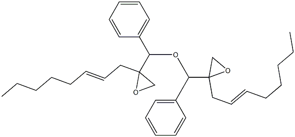 2-(2-Octenyl)phenylglycidyl ether Struktur