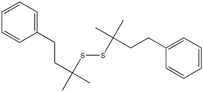 Benzyl(1,1-dimethylethyl) persulfide Struktur