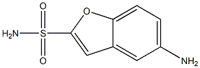 5-Aminobenzofuran-2-sulfonamide Struktur