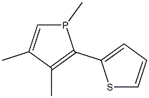 1,3,4-Trimethyl-2-(2-thienyl)-1H-phosphole Struktur