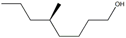 [R,(-)]-5-Methyl-1-octanol Struktur