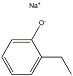 Sodium 2-ethylphenolate Struktur