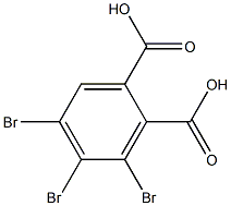 3,4,5-Tribromophthalic acid Struktur