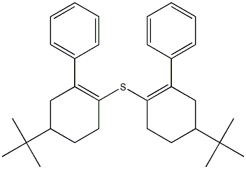 Phenyl(4-tert-butyl-1-cyclohexenyl) sulfide Struktur