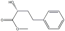 (R)-2-Hydroxy-4-phenylbutanoic acid methyl ester Struktur