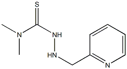 1-(2-Pyridinylmethyl)-4,4-dimethylthiosemicarbazide Struktur