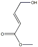 4-Hydroxy-2-butenoic acid methyl ester Struktur