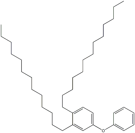 3,4-Ditridecyl[oxybisbenzene] Struktur