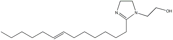 2-(7-Tridecenyl)-2-imidazoline-1-ethanol Struktur