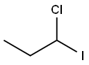 1-Chloro-1-iodopropane Struktur