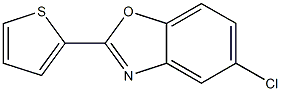 5-Chloro-2-(thiophen-2-yl)benzoxazole Struktur