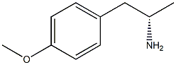 (2S)-1-(4-Methoxyphenyl)-2-propaneamine Struktur