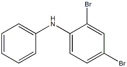 2,4-Dibromophenylphenylamine Struktur