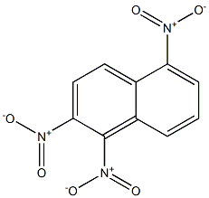 1,2,5-Trinitronaphthalene Struktur