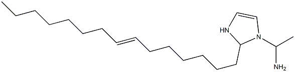 1-(1-Aminoethyl)-2-(7-pentadecenyl)-4-imidazoline Struktur