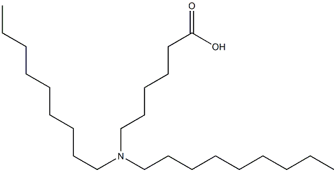 6-(Dinonylamino)hexanoic acid Struktur