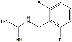 1-(2,6-Difluorobenzyl)guanidine Structure