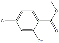 4-Chlorosalicylic acid methyl ester Struktur