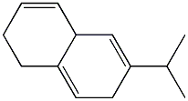 1,2,4a,7-Tetrahydro-6-isopropylnaphthalene Struktur