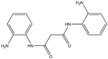 N,N'-Bis(2-aminophenyl)malonamide Struktur