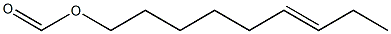 Formic acid 6-nonenyl ester Struktur