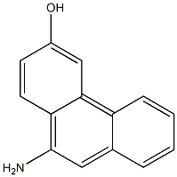 10-Amino-3-hydroxyphenanthrene Struktur