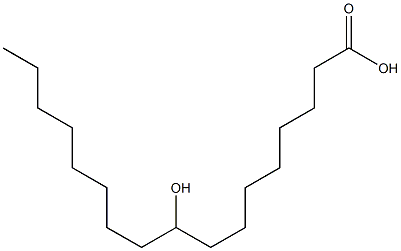 9-Hydroxyheptadecanoic acid Struktur