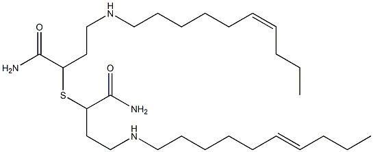 2-[[(6Z)-6-Decenyl]amino]ethyl(carbamoylmethyl) sulfide Struktur