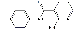 2-Amino-N-(p-tolyl)nicotinamide Struktur