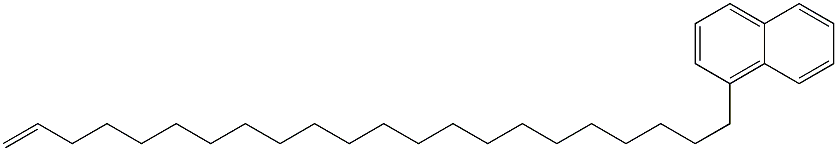 1-(21-Docosenyl)naphthalene Struktur