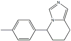 5,6,7,8-Tetrahydro-5-(4-methylphenyl)imidazo[1,5-a]pyridine Struktur