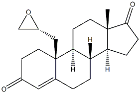 19-[(R)-Oxiran-2-yl]androst-4-ene-3,17-dione Struktur