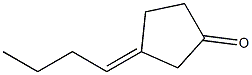 3-Butylidenecyclopentanone Struktur