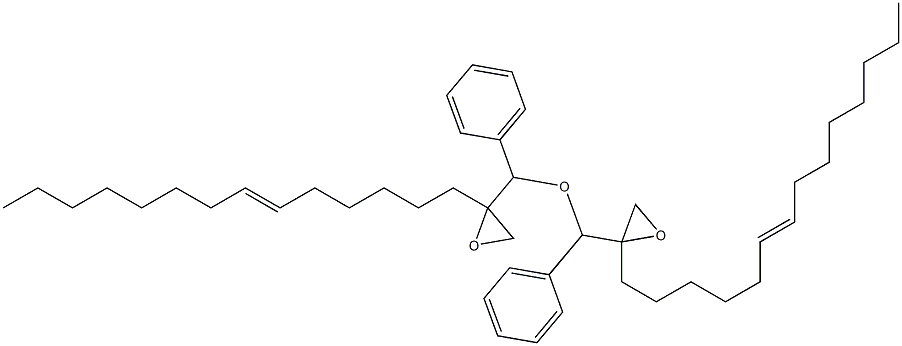 2-(6-Tetradecenyl)phenylglycidyl ether Struktur