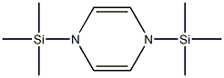 1,4-Bis(trimethylsilyl)-1,4-dihydropyrazine Struktur