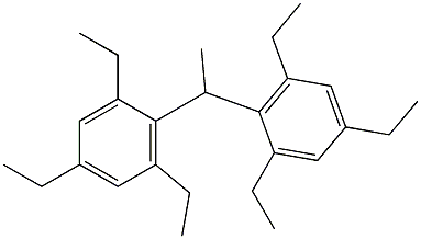 2,2'-Ethylidenebis(1,3,5-triethylbenzene) Struktur