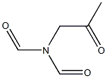 1-(Diformylamino)-2-propanone Struktur