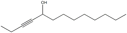 3-Tridecyn-5-ol Struktur