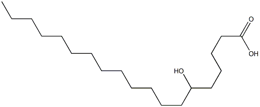 6-Hydroxynonadecanoic acid Struktur