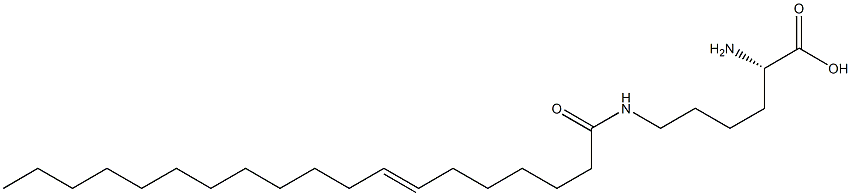 N6-(7-Nonadecenoyl)lysine Struktur